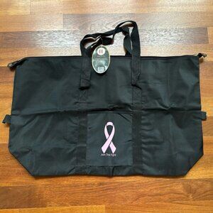 NWT - Breast-Cancer-Awareness Logo Large Travel Tote Bag